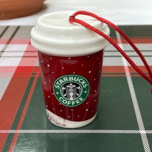 2007 Starbucks Ceramic Ornament
